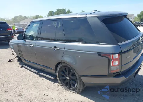 2015 Land Rover Range Rover 3.0L V6 Supercharged Hse z USA, uszkodzony, nr VIN SALGS2VF7FA231099